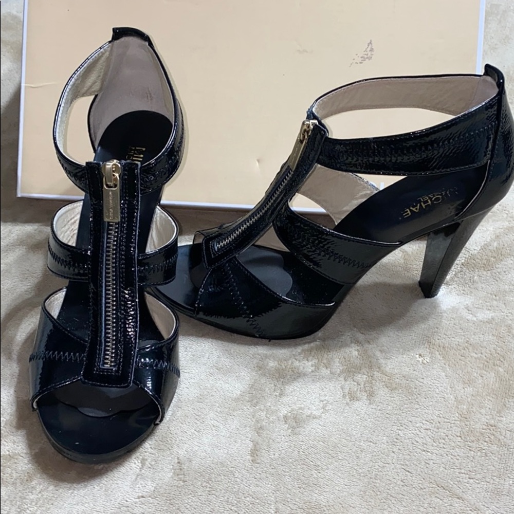 Black Michael Kora Heels